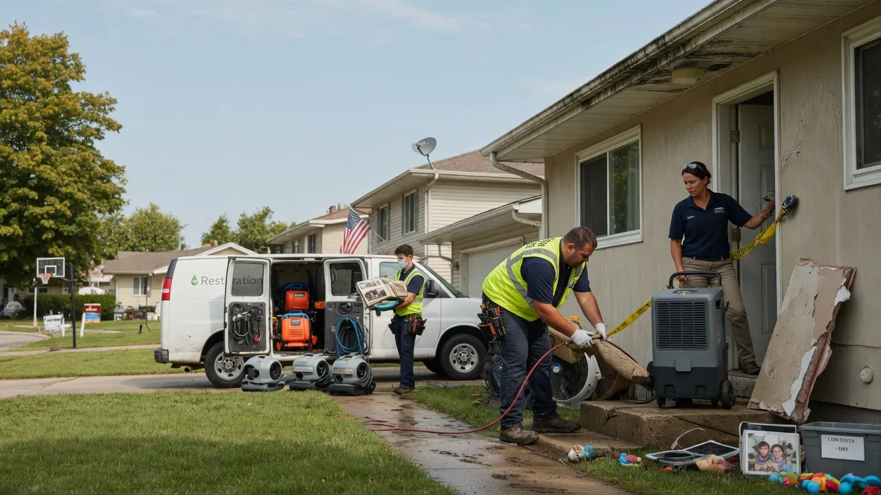 Water Damage Restoration in Vinemont, AL near me